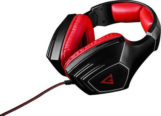 Modecom Volcano MC-831 Rage Over Ear Gaming Headset με σύνδεση 2x3.5mm