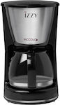 Izzy Piccolo IZ6100 223580 Mașină de cafea cu filtru 650W Negru