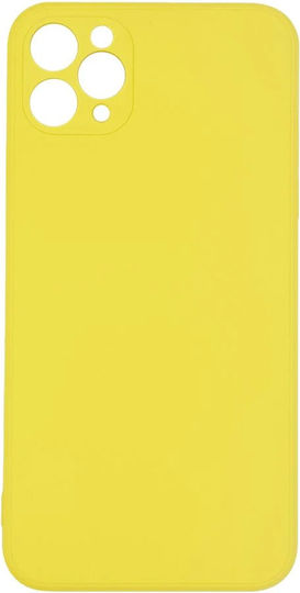 Sonique Liquid Back Cover Σιλικόνης Κίτρινο (iPhone 11 Pro Max)