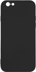 Sonique Liquid Back Cover Σιλικόνης Μαύρο (iPho...
