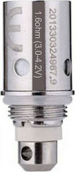 Aspire BVC Coil Resistance