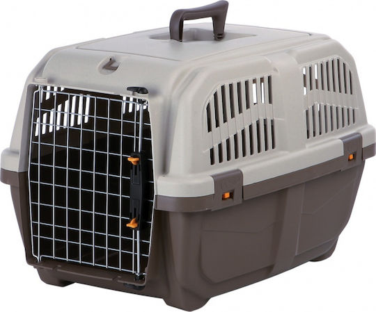 Stefanplast Skudo 2 IATA Gray Dog Transport Cage 60x40x39cm