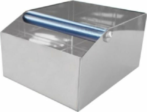 Novatex Edelstahl Abschlagbehälter 20x24x13cm