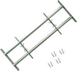 vidaXL Grilaje de Securitate pentru Ferestre Reglabile cu 2 Bare 700-1050mm Grile