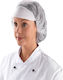 Jana White Caps with Visor Women's 100pcs Work Beanie Disposable White 50573.14F