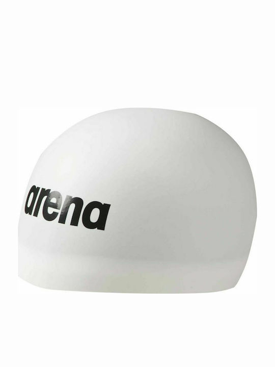Arena 3D Soft Silicone Adults Swimming Cap White