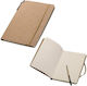 Next Notebook 80 Sheets A5 Square with Elastic and Pen Holder Beige