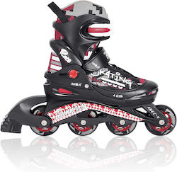 AMILA Inline Αυξομειούμενα Rollers Μαύρα Παιδικά AMILA Inline Αυξομειούμενα Rollers Μαύρα Παιδικά