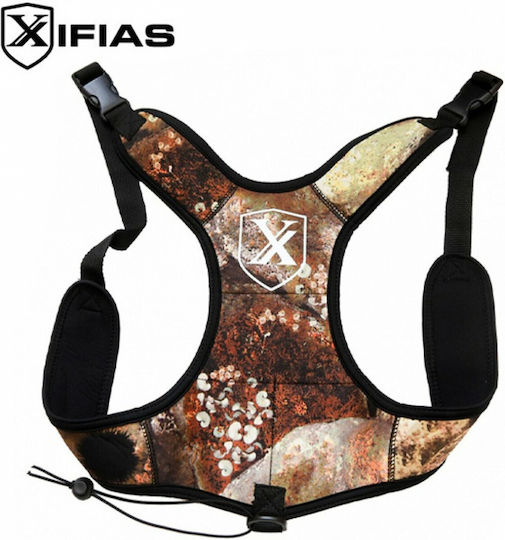 Xifias Sub Weight Vest ​Γιλέκο Βαρών Πλάτης Για Καταδύσεις Παραλλαγής Καφέ 500gr