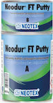 Neotex Neodur FT Putty Chit de Utilizare Generală Epoxi / 2 componente Umplutură de poliuretan Transparent 1kg