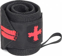 Harbinger Red Line with Straps Black