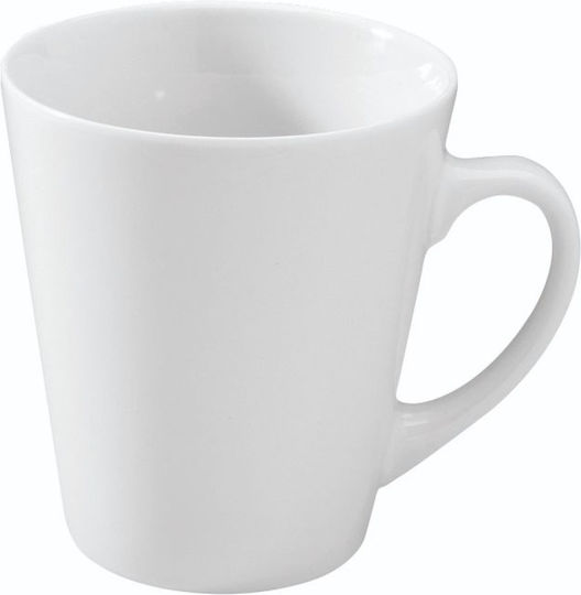 GTSA Cană Din Porțelan Albă 330ml