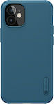 Nillkin Super Frosted Shield Pro Umschlag Rückseite Kunststoff Blau (iPhone 12 mini) 025248
