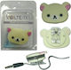 Hands Free Clip Headset Cat Design Kopfhörerständer Mehrfarbig