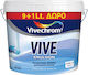 Vivechrom Vive Emulsion Base P Plastic Paint for Interior Use White 10lt