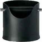 Belogia Knock Box Container from Silicone and Plastic Black