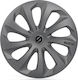 Sparco Car Hubcap Set Sicilia 15" 4pcs Gray