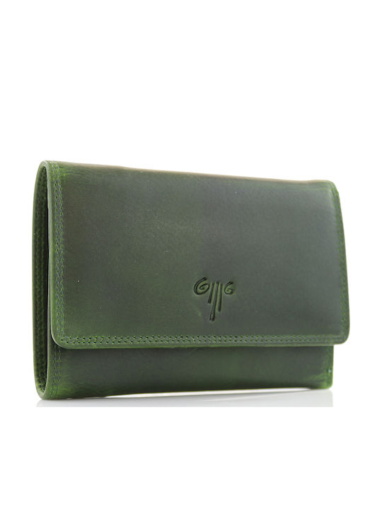 308 Large Leather Women's Wallet Classic Green