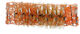 Assim 103 Lockenwickler Drahtgitter-Roller in Orange Farbe 12Stück