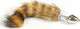 Triune Small Fox Tail Buttplug Πρωκτική Σφήνα Small Καφέ
