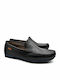 Men's Leather Moccasins Black