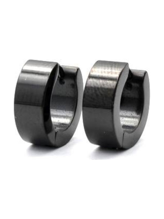 Steel hypoallergenic rings pair