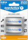 everActive Silver Line Rechargeable Battery C Ni-MH 3500mAh 1.2V 2pcs
