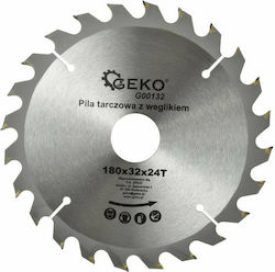 Geko Δίσκος Κοπής Ξύλου Δίσκος Κοπής Ξύλου 180mm