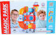 Blue Toys Μαγνητικό Παιχνίδι Κατασκευών Επιτραπέζιο Μαγνήτες Magic Park για Παιδιά 3+ Ετών MKL201362