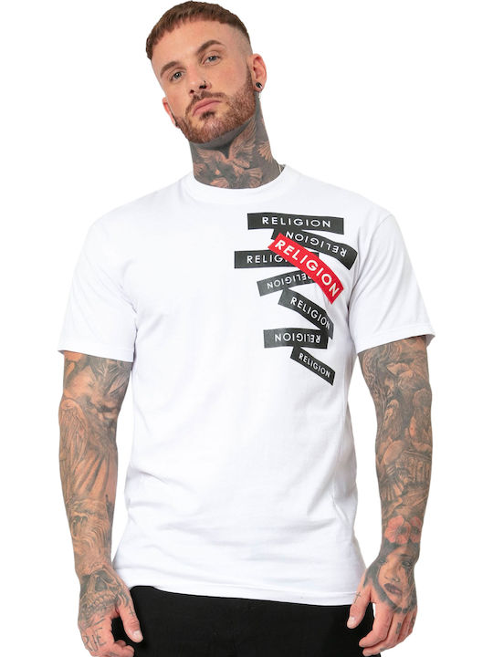 Religion Men's Short Sleeve T-shirt White