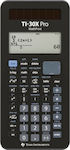 Texas Instruments Ti 30X Pro MathPrint Калкулатор Научен в Черно Цвят