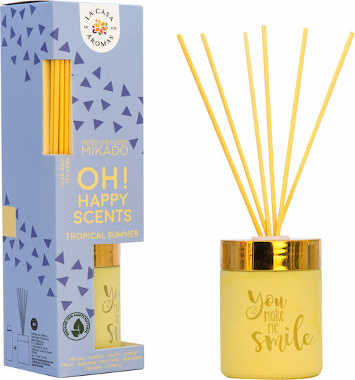 La Casa de los Aromas Diffuser με Άρωμα Tropical Summer 50τμχ 100ml