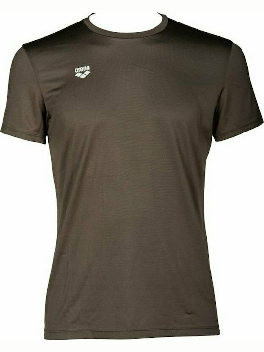 Arena Men's Athletic T-shirt Short Sleeve Brown