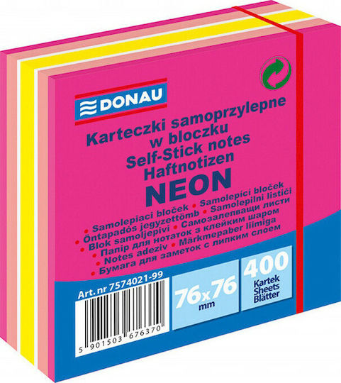 Donau Haftnotizen im Würfel 400 Blätter 7.6x7.6Stück