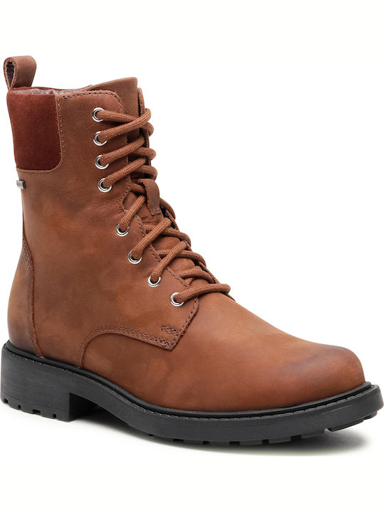 Clarks Orinoco2Up Δερμάτινα Γυναικεία Μποτάκια ...