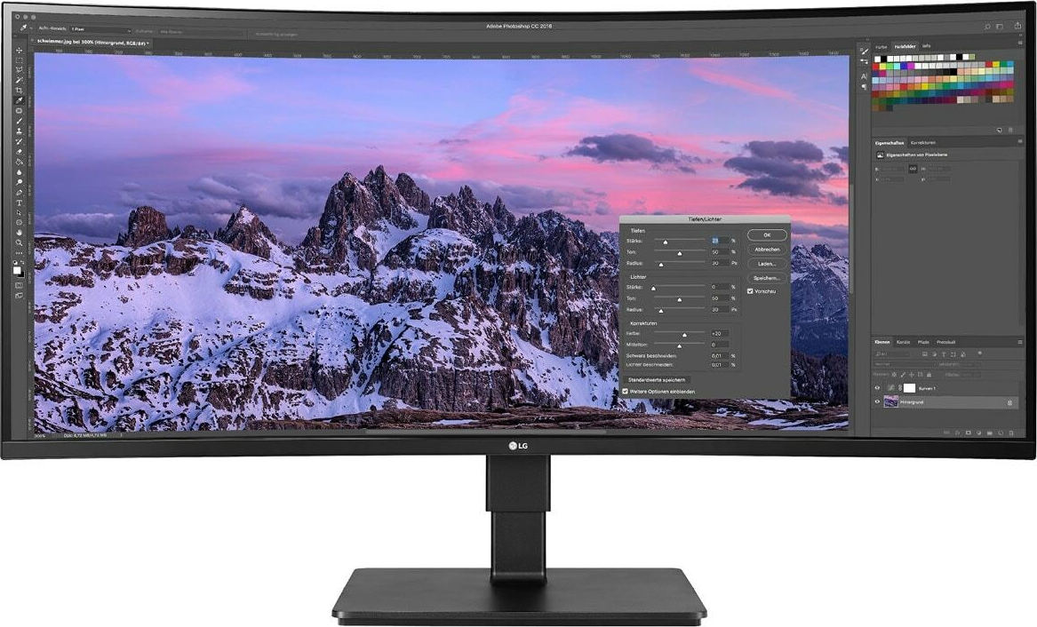 LG 35BN77C-B Curved Monitor 35" QHD 3440x1440 - Skroutz.gr