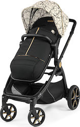 Peg Perego Ypsi Adjustable Baby Stroller Suitable from 6+ Months Graphic Gold 10.2kg