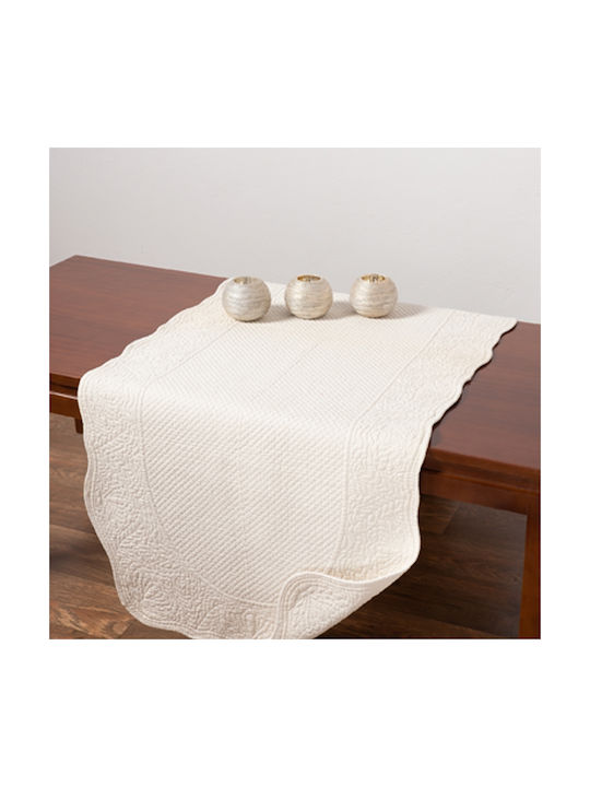 Silk Fashion NΧ0115 Placemat Fabric Λευκό 33x55...