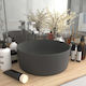 vidaXL Vessel Sink Ceramic 40x40x15cm Gray