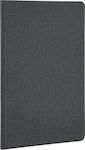 Vivanco Folio Flip Cover Δερματίνης Μαύρο (Galaxy Tab S7+)