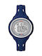 Timex Ironman Sleek 50 Digital Uhr Chronograph mit Blau Kautschukarmband