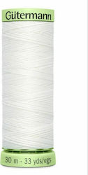 Sewing thread Guterman 4506 30m 100% polyester 800 White