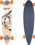 inSPORTline Worker Skully 8.66" Complet Longboard Maro