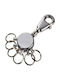 Troika Keychain Metallic Black