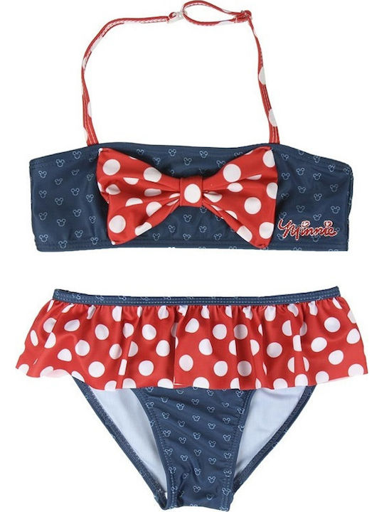 Cerda Denim Miinie Kids Swimwear Bikini Navy Blue