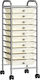 Storage Drawer Unit Made of Metal and Plastic