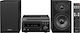 Denon Sound System 2 D-M41DAB D-M41DABBKBKEKGE 60W with CD / Digital Media Player, WiFi and Bluetooth Black