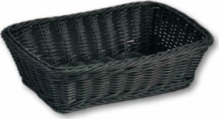 Kesper Coș de pâine Plastic Negru 30x20x8.5cm