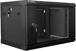 Lanberg WF01-6406-10B Wandmontierter 6U Rack-Schrank Lanberg WF01-6406-10B Wandmontierter 6U Rack-Schrank