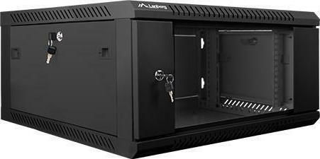 Lanberg Wall Mounted Rack Cabinet 4U 60x60x29cm Black WF01-6604-10B